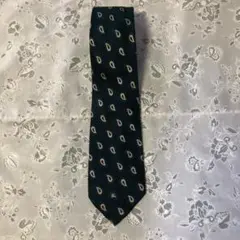 バーバリー ダークグリーン ネクタイ