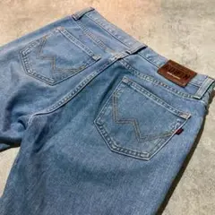 【EDWIN】エドウィン 402 ストレートデニムパンツ 32インチ ブルー