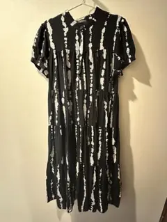 Dark Illuminate 半袖シャツワンピース
