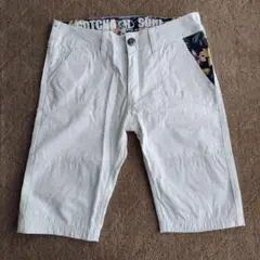 GOTCHA ホワイト ショートパンツ