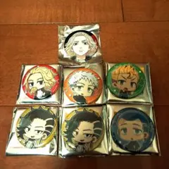 東京リベンジャーズ　缶バッジ　佐野万次郎　他全7点セット