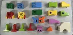 People　ピタゴラス　キューブ　磁石　20個　ブロック