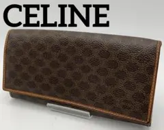 CELINE セリーヌ 長財布 マカダム がま口 カード ブランド オシャレ