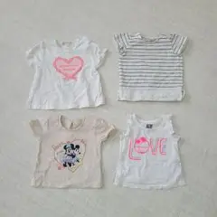 90サイズトップス4点セット