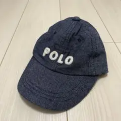 POLO Baby キャップ ネイビー サイズ50センチ