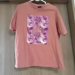 adidas フラワープリント Tシャツ XL
