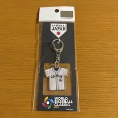 大谷翔平　WBC2023 選手ユニフォームキーホルダー(ホーム)未開封