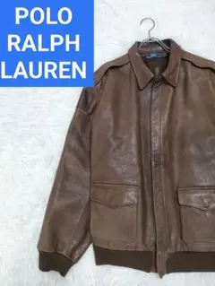 超美品　POLO RALPH LAUREN レザージャケット シングルライダース 2025年最新】POLO RALPH LAUREN メンズ シングルライダースの