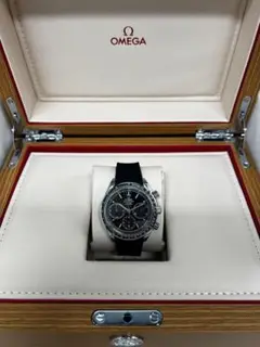 OMEGA クロノグラフ 腕時計 ブラック