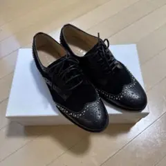 ROSEBUD ブラックオックスフォードシューズ 36