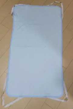お昼寝　シーツ　コットカバー　(キルティング)　ブルー
