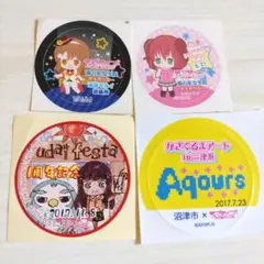 浦の星女学院キッチンカー シール サンシャインカフェ ラブライブ Aqours