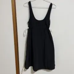 ZARA ノースリーブ 黒 ミニワンピース EUR XS
