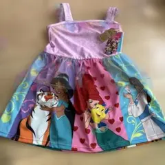 ディズニープリンセス ワンピース110新品