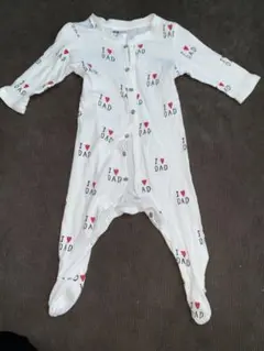 H&M I LOVE DAD ロンパース 68