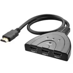 k36○新品HDMI分配フルHD セレクタ 3D対応 自動 3入力1出力