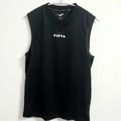 FINTA　ブラック　黒　S　ノースリーブ　インナーシャツ　アンダーウェア