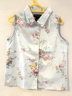 Ralph Lauren ラルフローレン⭐︎フラワー柄　ノースリーブトップス　6X