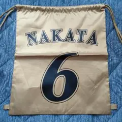中田翔 6 巾着袋 　北海道日本ハムファイターズ　コレクション　ナップサック