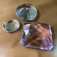 ガラス製置物3点セット