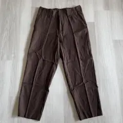 JOSEPH HOMMEブラウン スラックス ストレートフィット