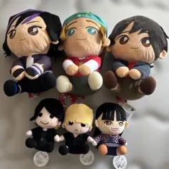 アイドルキャラクターぬいぐるみ6体セット