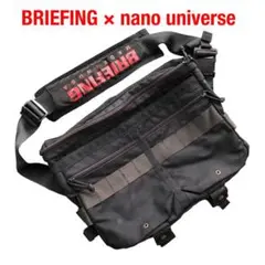 BRIEFING×nano universeメッセンジャーバッグ ブリーフィング