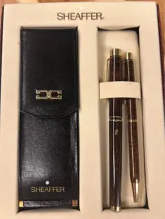 SHEAFFER 万年筆　ペン　ペンケース　セット　シェーファー　ペン先 14K