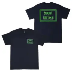 【新品】woodstics Support Your Local ブラック L