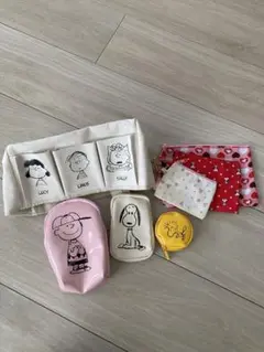 スヌーピーポーチセット