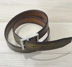 限定 20万円 ベルルッティ アンシジオン スクリットレザーリバーシブルベルト 限定 20万円 ベルルッティ アンシジオン スクリットレザー