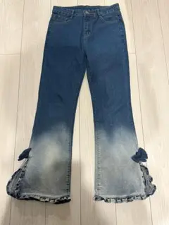デニム リボン Lサイズ Mejoul