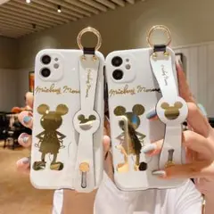 カワイイ-アップルミッキーマウスとディズニーの携帯ケース