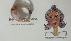 Bali Senyum ハンドメイド イヤーカフ