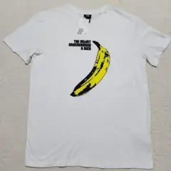 新品【H&M】ヴェルヴェットアンダーグラウンド&ニコ　バナナTシャツ　 M