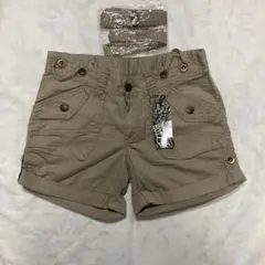 ショートパンツ　モカ　LL ウエスト77〜85