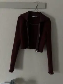 SLY カーディガン レッド