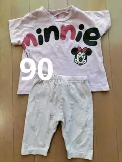 ミニーマウス Tシャツとパンツセット 90サイズ