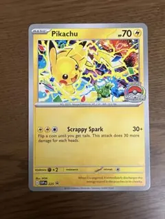 ピカチュウWCS2025アナハイム会場配布プロモカードpikachu 英語　①
