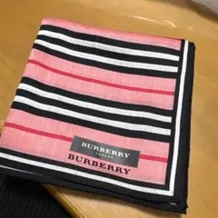 Burberry ストライプ ハンカチ