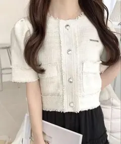 mily bilet ツイードジャケット