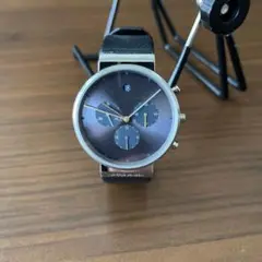 JACOB JENSEN 腕時計 型番605 ダークブルー Jacob Jensen Chronograph 605 | Grossuhren.de