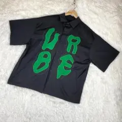 『U:UME』 ユーム (L) ワッペン 半袖シャツ