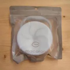 macaron お菓子容器 ホワイト 31mm