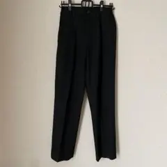 ユニクロ　タックワイドパンツ BLACK MEN XS