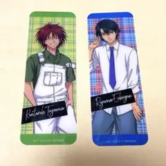 新テニ　遠山&越前クリアしおりセット