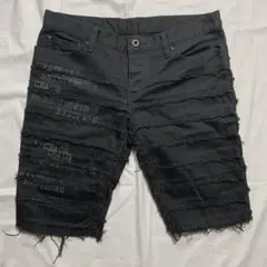 希少 HYSTERIC GLAMOUR クラストデニム ツギハギ ショーツ
