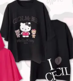 セシルマクビー ‪♡ハローキティコラボTシャツ Mサイズ♡新品・未使用♡