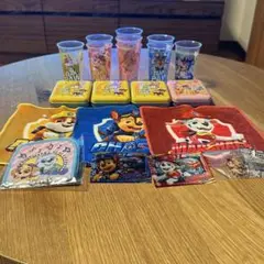 パウパトロール　シェイクカップ　タオルハンカチ　缶　キーホルダー　まとめ売り