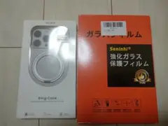 SODI Ring Case & Seninhi 強化ガラスフィルム